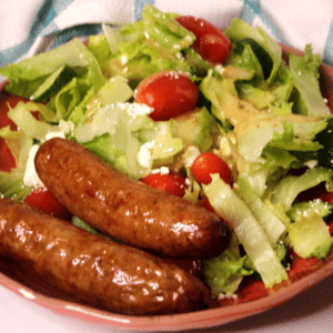 Air Fryer Chicken Sausage
