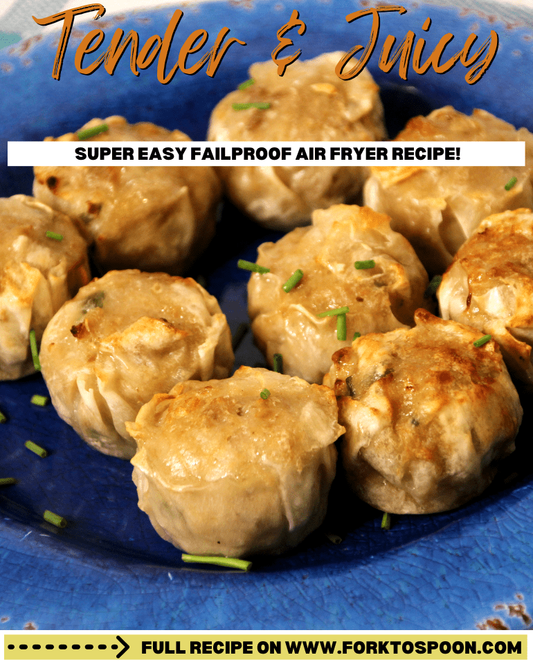 Air Fryer Pork Shu Mai