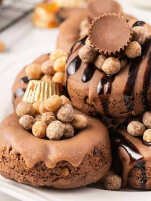 Easy Air Fryer Reese’s Puffs Donuts