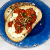 Air Fryer Ricotta Toast