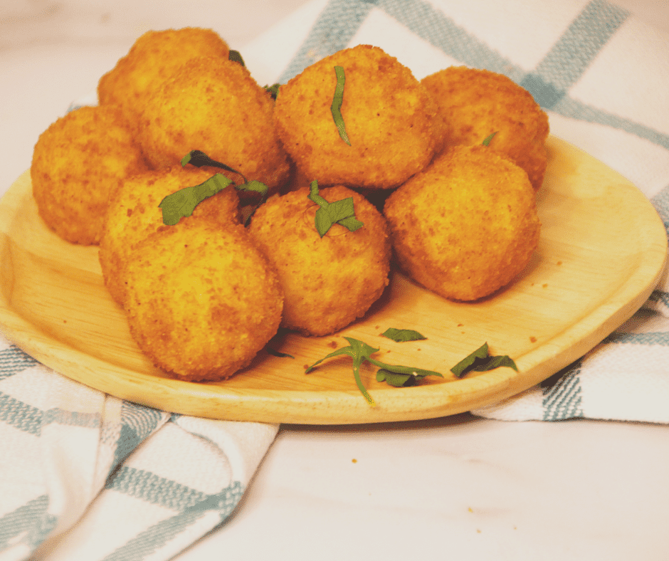 Air Fryer Trader Joe’s Mac and Cheese Bites