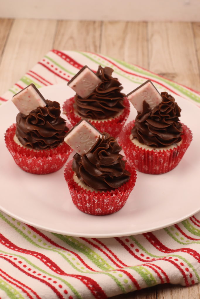 Air Fryer Andes Mint Cupcakes