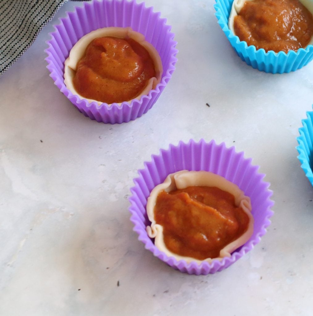 Air Fryer Pumpkin Tarts