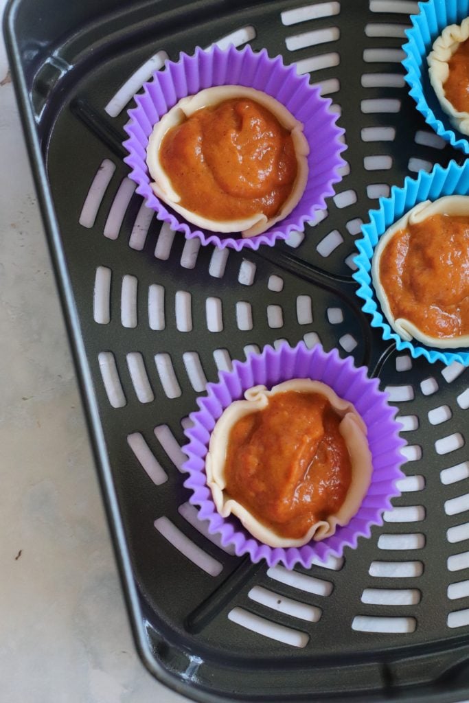 Air Fryer Pumpkin Tarts