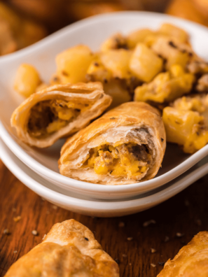 Air Fryer Breakfast Empanadas