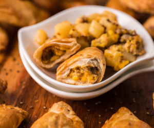 Air Fryer Breakfast Empanadas