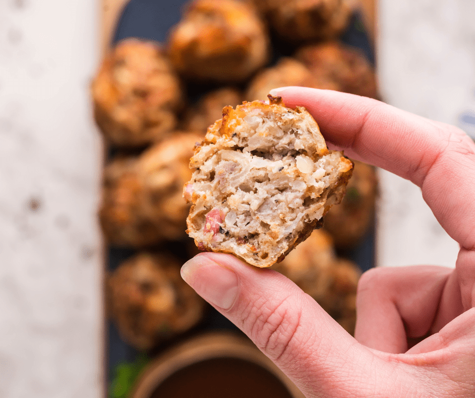 Air Fryer Breakfast Sausage Balls