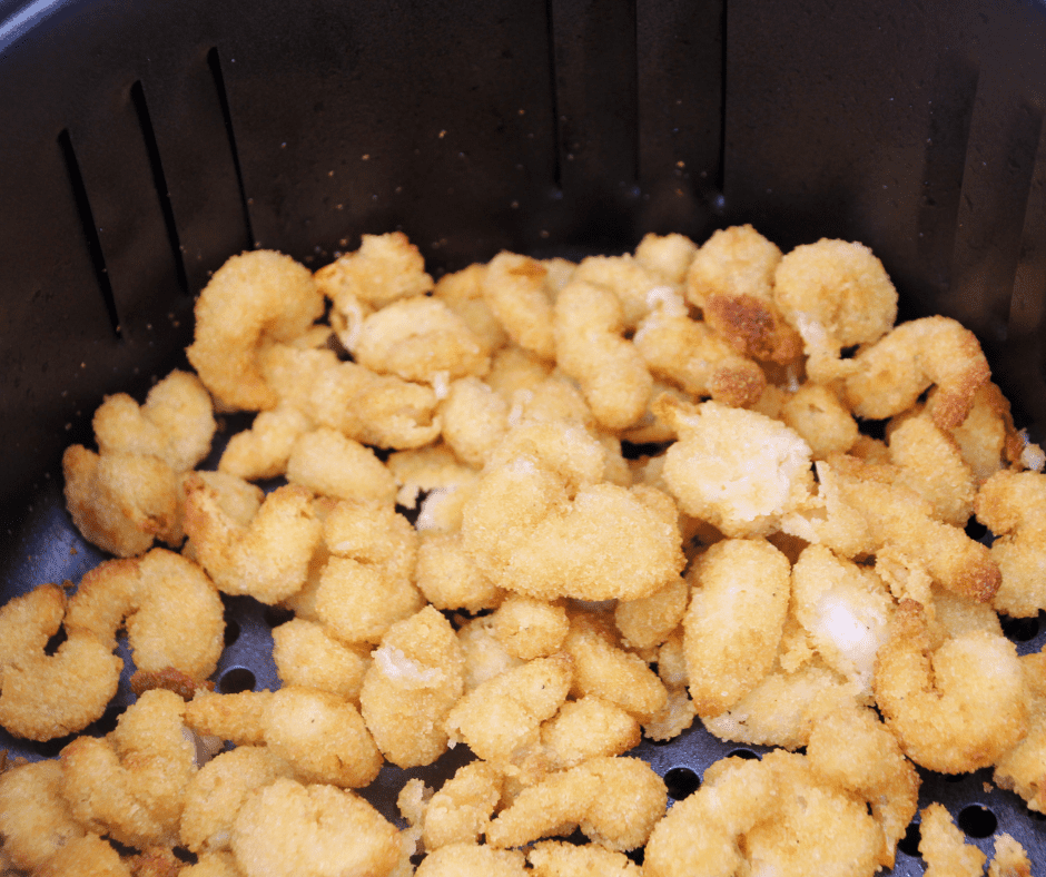 Air Fryer Frozen Breaded Shrimp