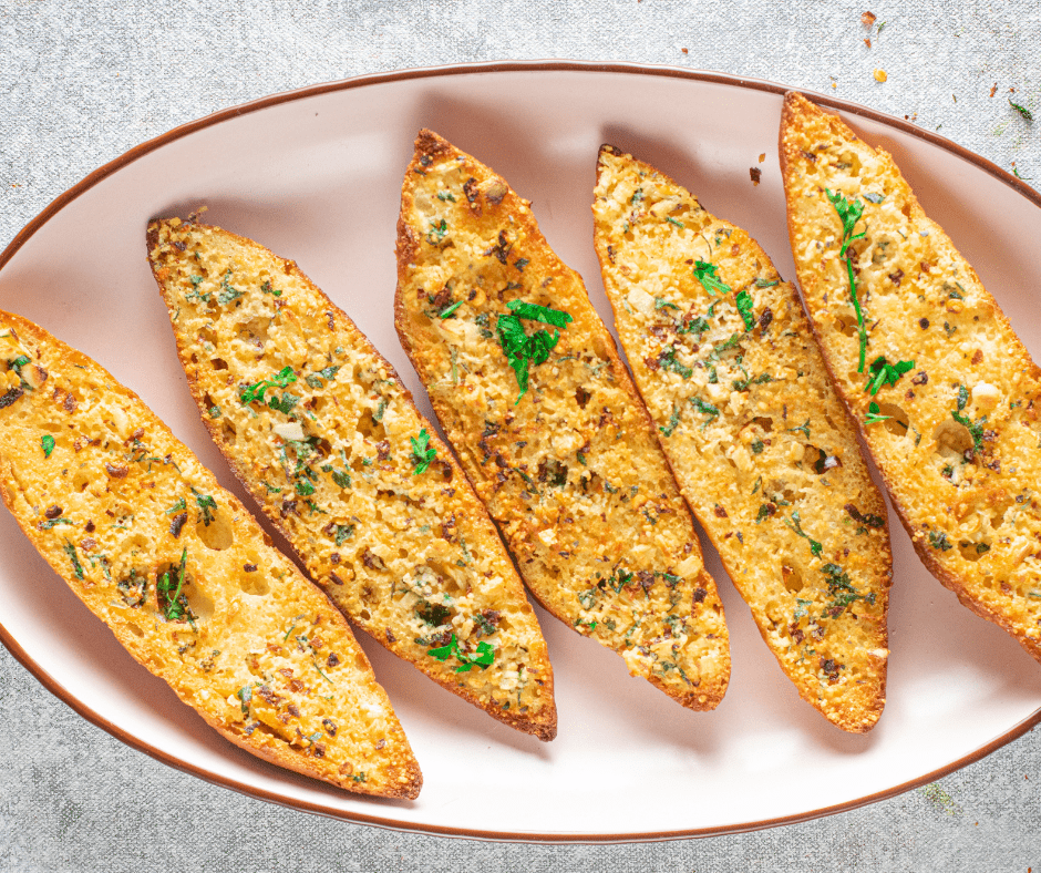 Air Fryer Garlic Bread