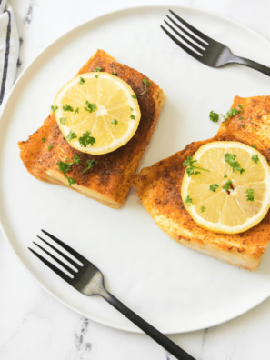 Air Fryer Halibut