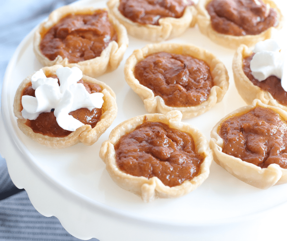 Air Fryer Pumpkin Tarts