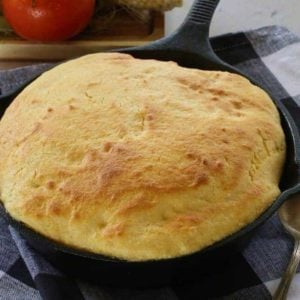 Air Fryer Chili Cobbler