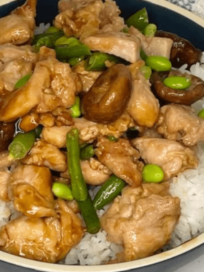 Air Fryer Trader Joe's Shiitake Mushroom Chicken