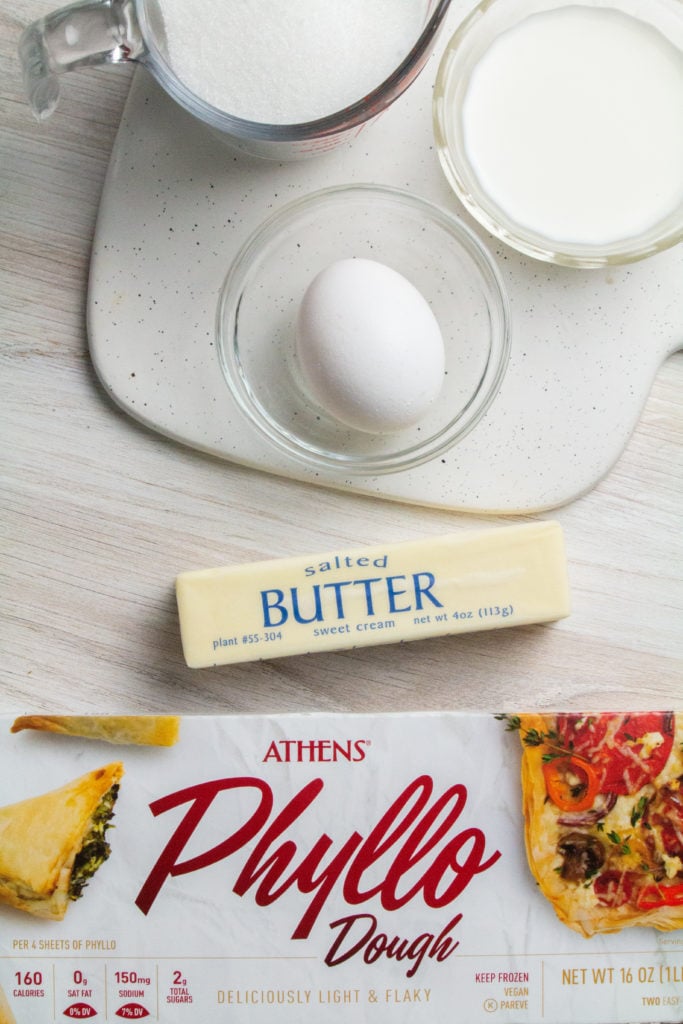 Ingredients Needed For Air Fryer Crinkle Dessert