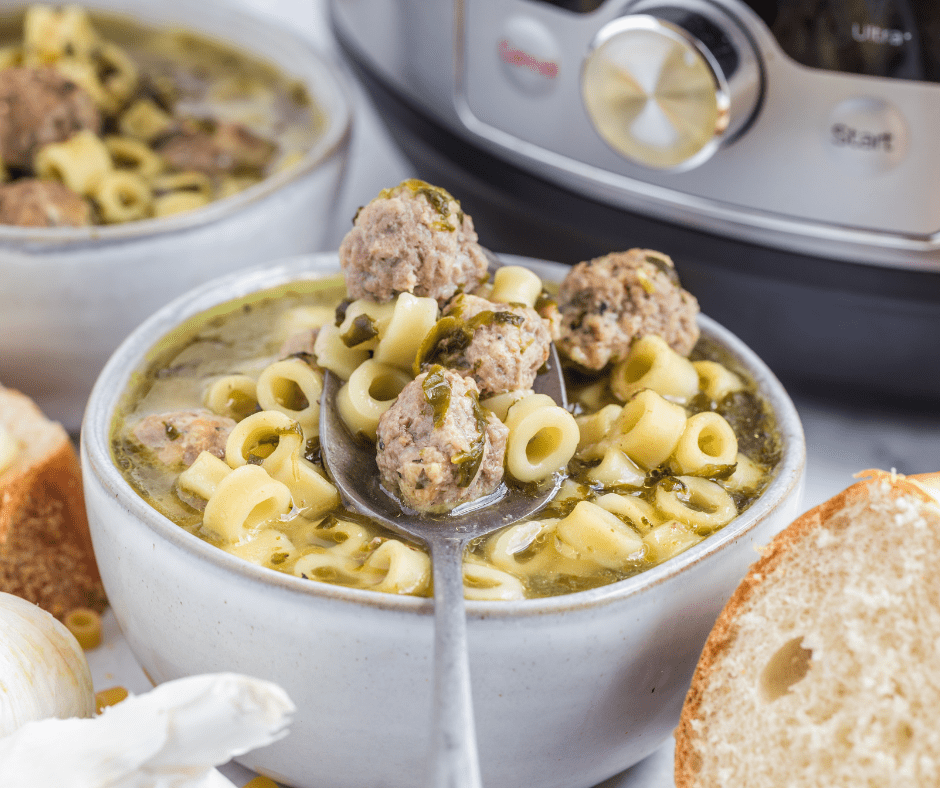 Instant Pot Italian Wedding Soup
