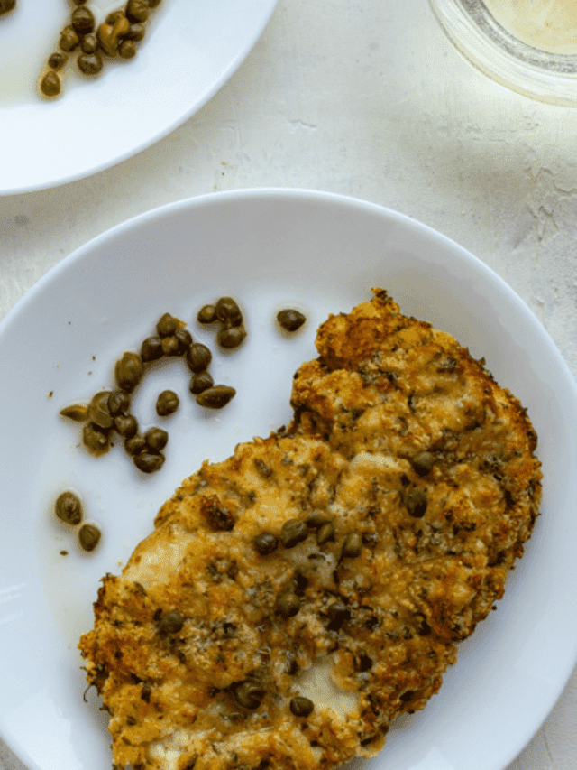 Air Fryer Chicken Piccata