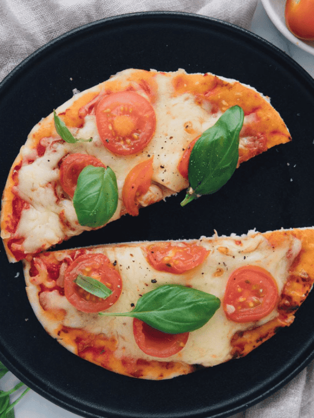 Air Fryer Margherita Pizza