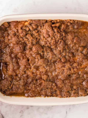 Air Fryer Amaretto Apple Crumble