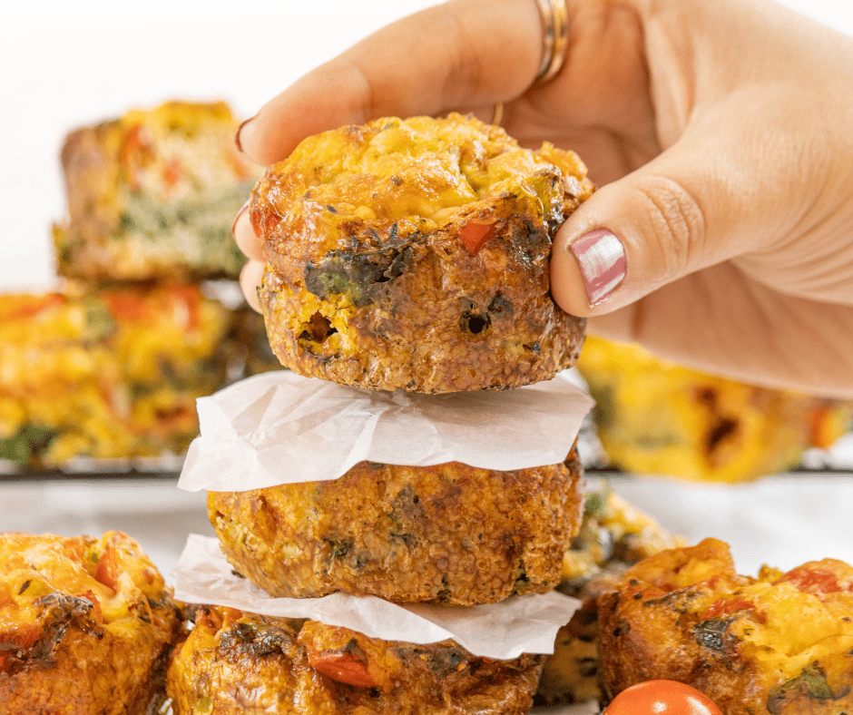 Air Fryer Vegetable Savory Muffins