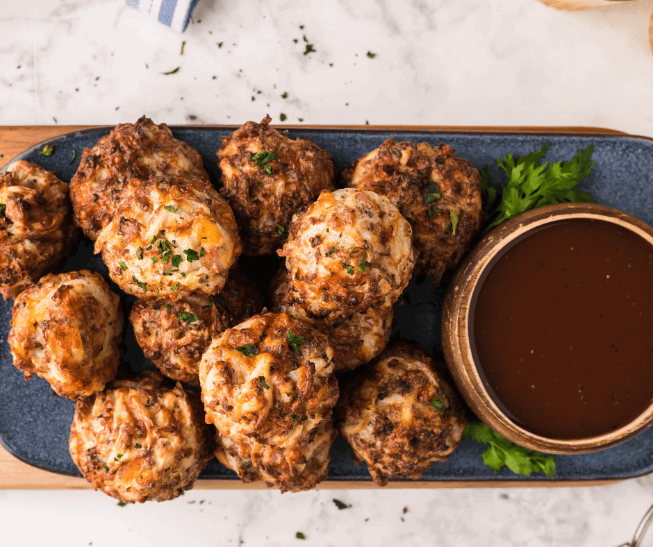 Air Fryer Breakfast Sausage Balls