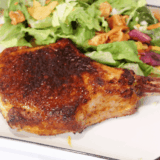 Air Fryer Chile Lime Pork Chop
