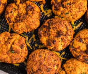 Air Fryer Chorizo and Cheddar Biscuits