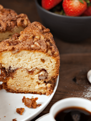 Air Fryer Copycat Panera Cinnamon Crumb Coffee Cake