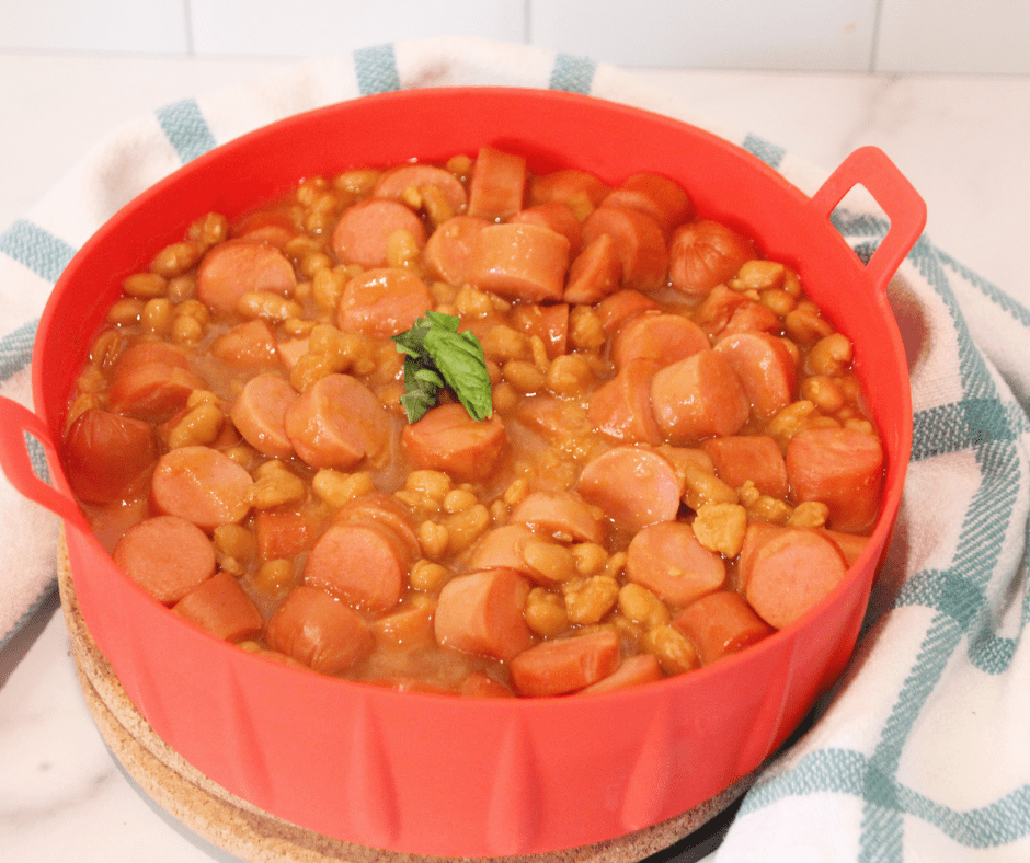 How To Cook Franks and Beans In The Air Fryer