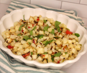Air Fryer Frozen Potatoes O’Brien