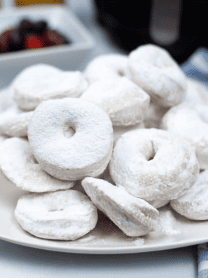 Air Fryer Copycat Hostess Powdered Donettes