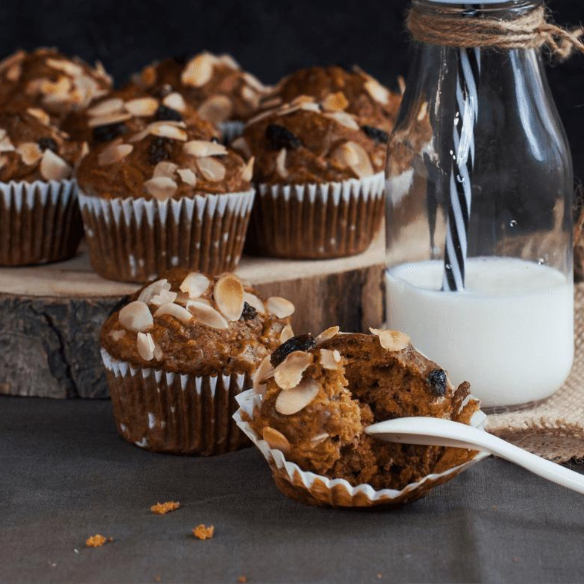 Air Fryer Morning Glory Muffins
