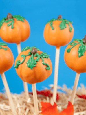 Air Fryer Pumpkin Cake Pops