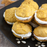 Air Fryer Pumpkin Whoopie Pie