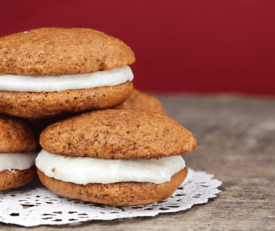 Air Fryer Pumpkin Whoopie Pies