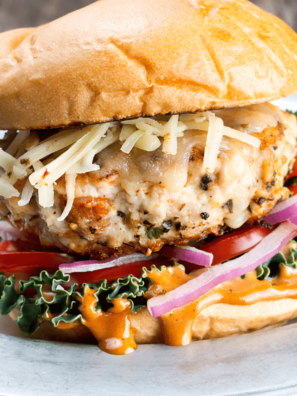 Air Fryer Turkey Burgers