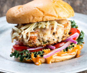 Air Fryer Turkey Burgers