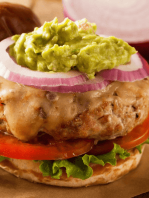 Air Fryer Turkey Burgers