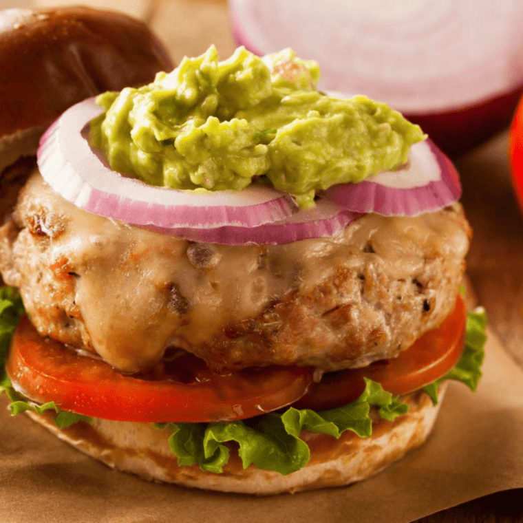 Air Fryer Turkey Burgers