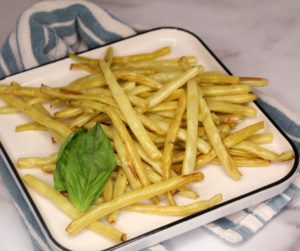 Air Fryer Yellow Wax Beans