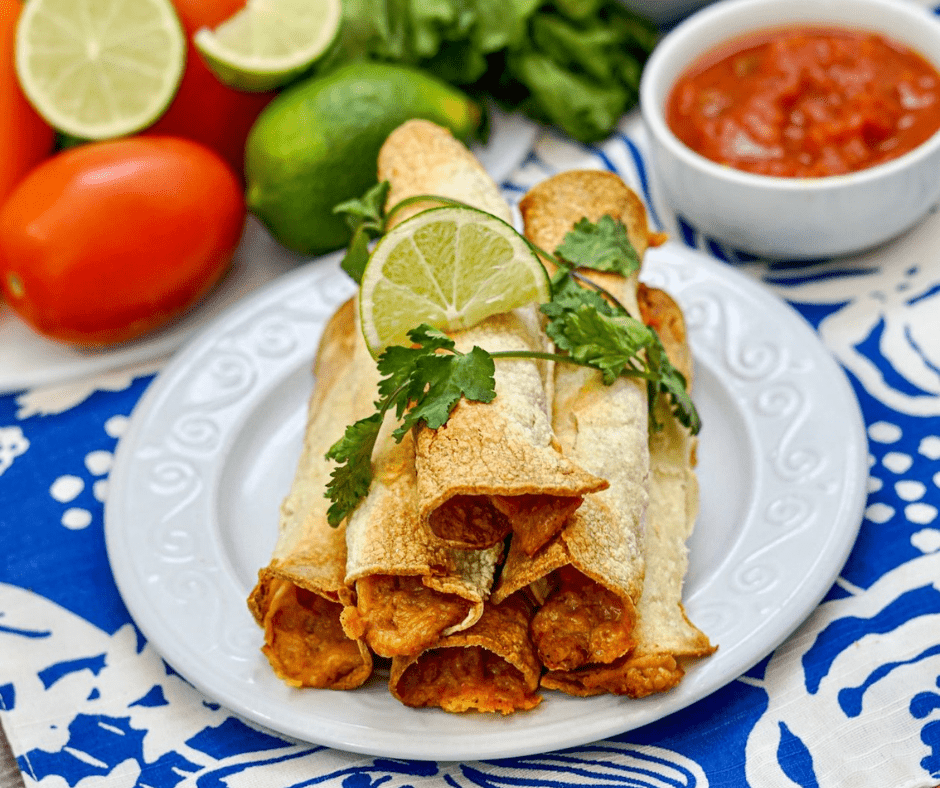 Bean-and-Cheese-Air-Fryer-Taquitos