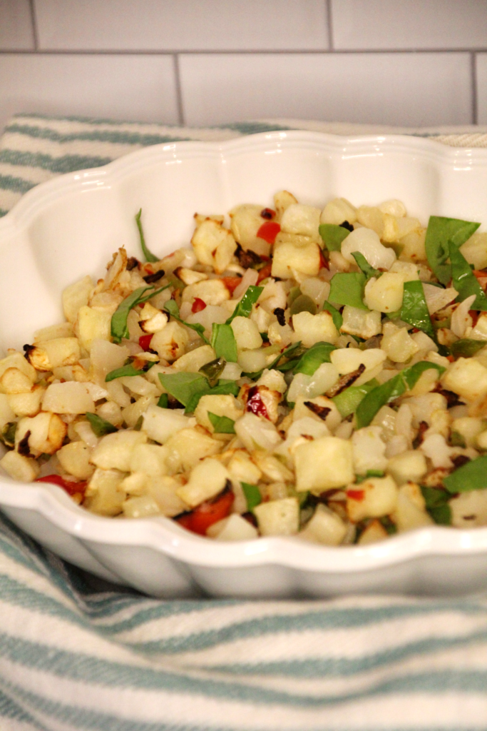 Air Fryer Frozen Potatoes O’Brien