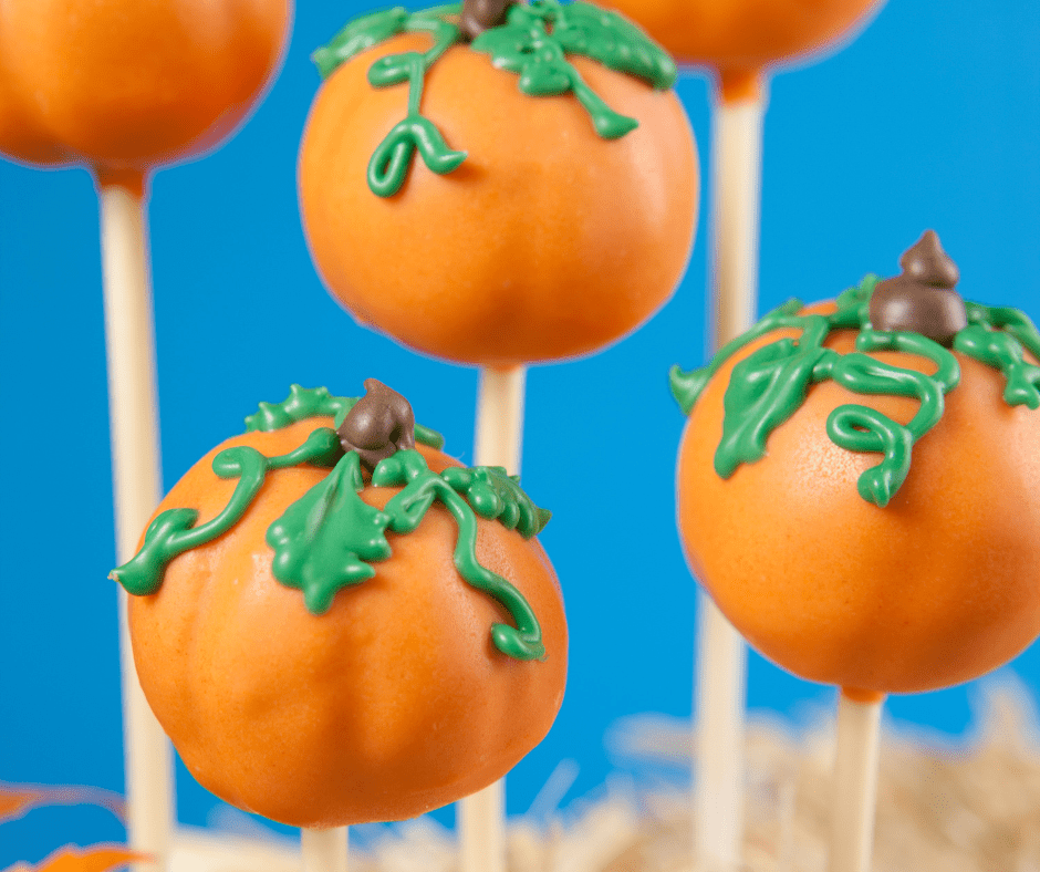 Air Fryer Pumpkin Cake Pops