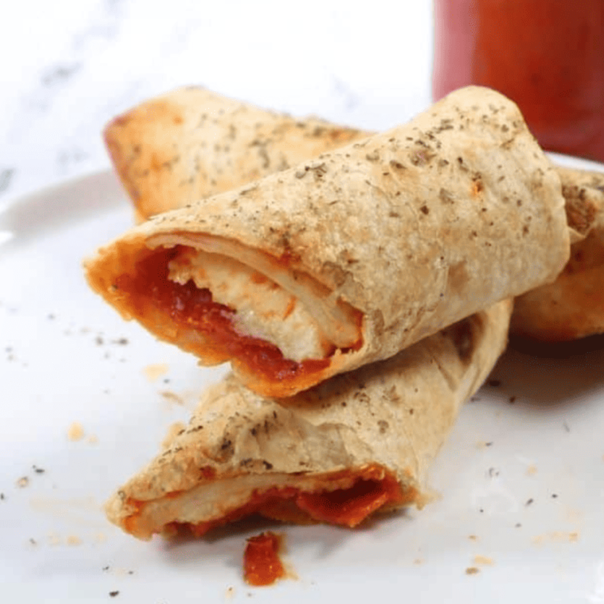 Air Fryer Cheesy Pepperoni Pizza Sticks