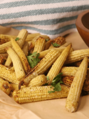 Air Fryer Baby Corn (Crunchy & Easy)