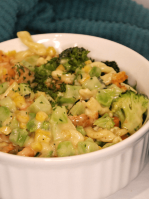 Air Fryer Birds Eye Viola! Three Cheese Chicken Dinner