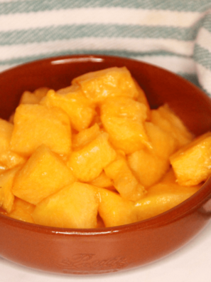 Air Fryer Cantaloupe