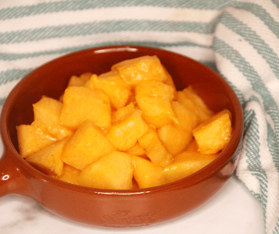 Air Fryer Cantaloupe
