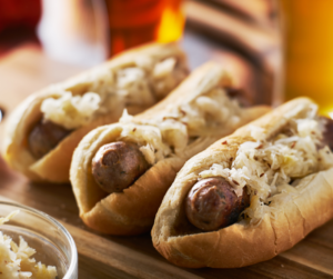 Air Fryer Cheddar Brats