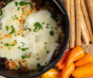 Air-Fryer-Cheesy-Bacon-Spinach-Dip