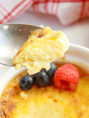 Air Fryer Creme brûlée —If you have been looking for a simple way to make your favorite desserts, look no further than your air fryer! Today, we will be making a simple Air Freyr creme brûlée!